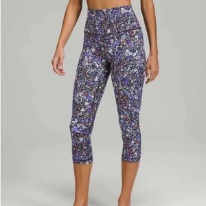 Lululemon Multicolor Floral Leggings